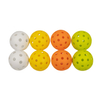 Colourful Plastic Bounce Pickleball Balls 40 Holes Balls 26holes Balls