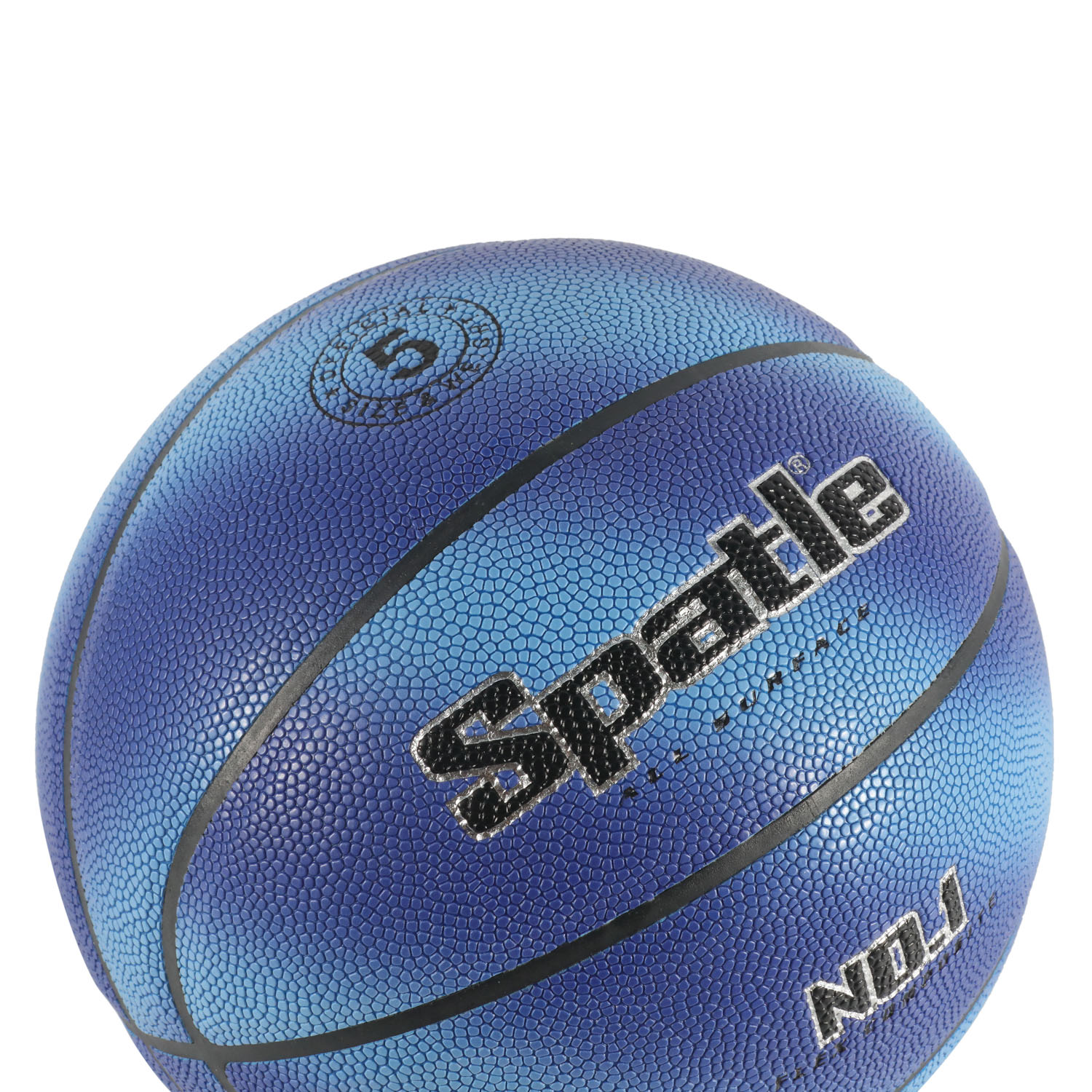 Official Size PVC Laminated Basketball in Brown Indoor Outdoor Play