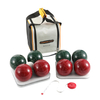 Best Seller Custom Logo & Strips Resin Bocce Ball Set with Carry Case