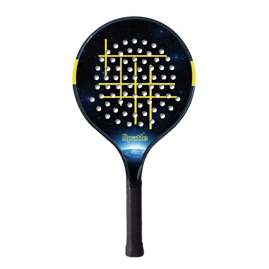New Design Lightweight Carbon Beach Tennis Racket Pickleball Paddle
