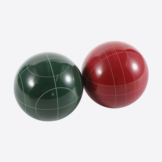 Bocceball Set Outdoor Game Resin 107mm Bocce Ball Pallio